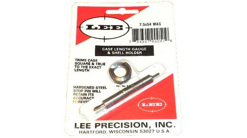 Lee 90051 7.5x54 Mas Case Length Gauge And Shell Holder