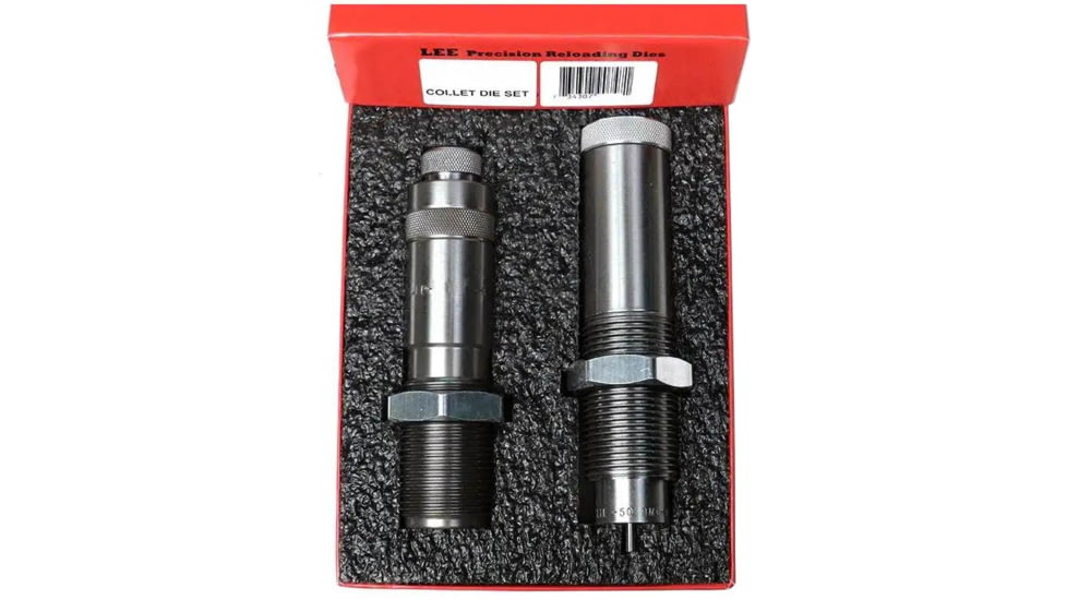 Lee Large Series Collet Neck Sizing 2-Die Set, .338 Lapua Magnum, 90635