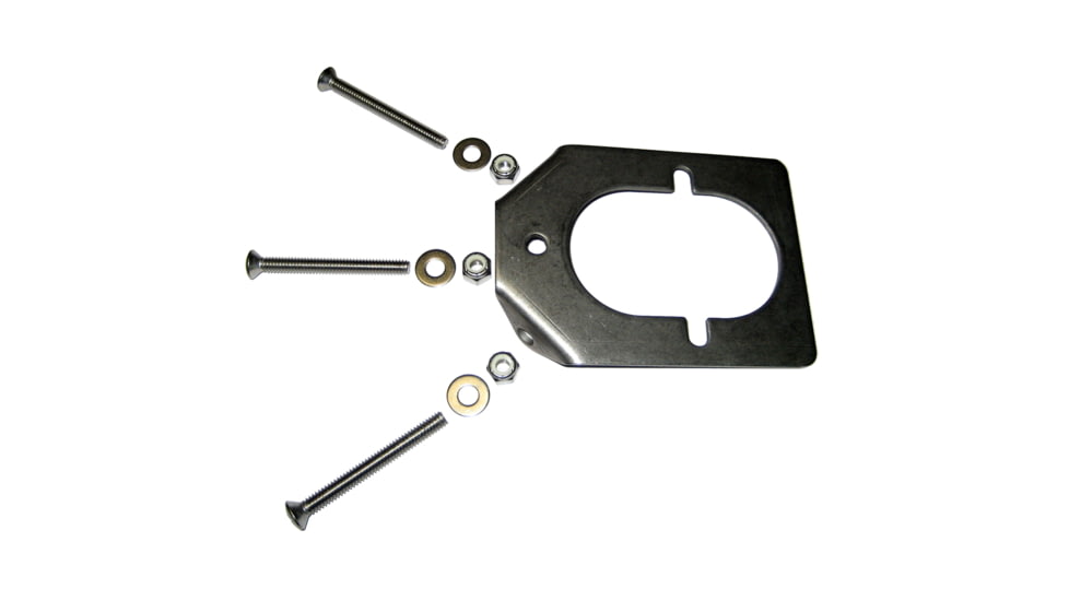 Lee's Tackle Steel Backing Plate f/Medium Rod Holders Stainless 31175