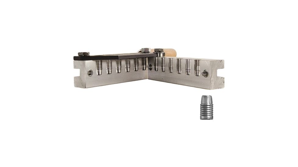 Lee Six Cavity Mold .38 158gr Semi-wadcutter