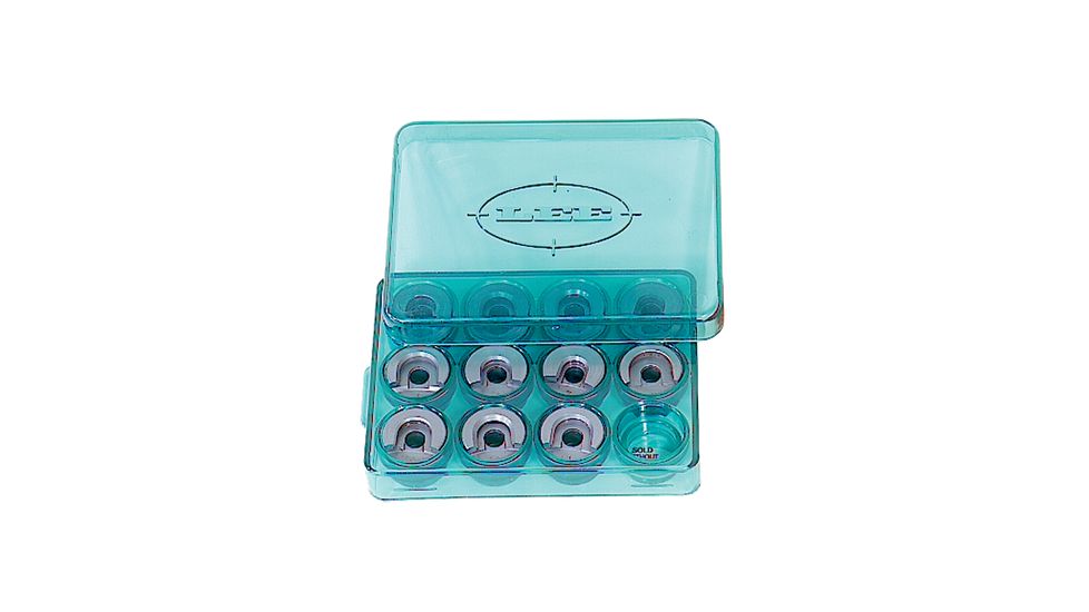 Lee Universal Shell Holders Set in Green Storage Box 90197