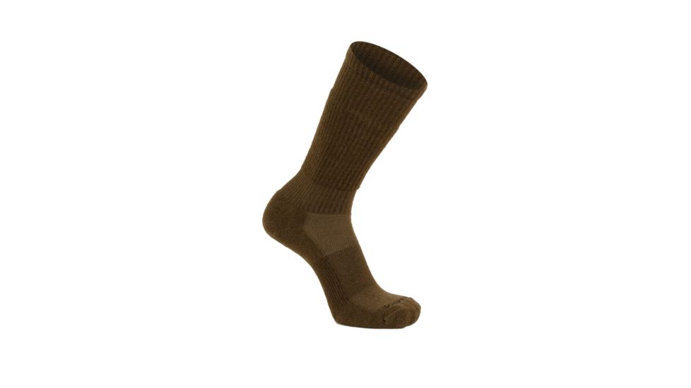 Legend Compression Wear LEGEND Compression Merino Wool Tactical Boot Socks, Coyote Brown, Small, NSN N, LTH1CB
