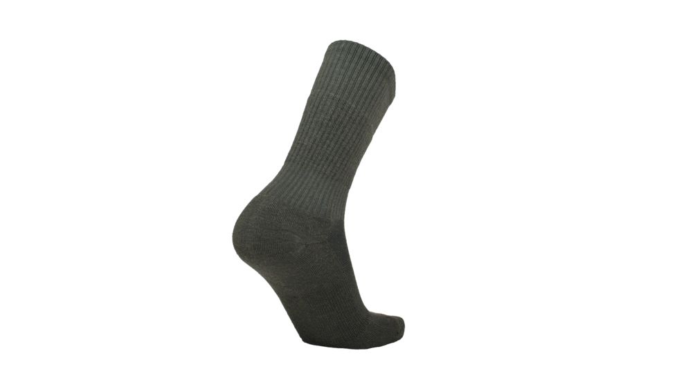 Legend Compression Wear LEGEND Compression Merino Wool Tactical Boot Socks, Foliage Green, Small, NSN N, LTH1FG