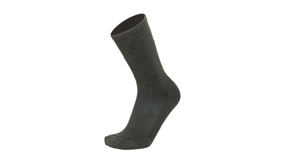 Legend Compression Wear LEGEND Compression Merino Wool Tactical Boot Socks, Foliage Green, Small, NSN N, LTH1FG
