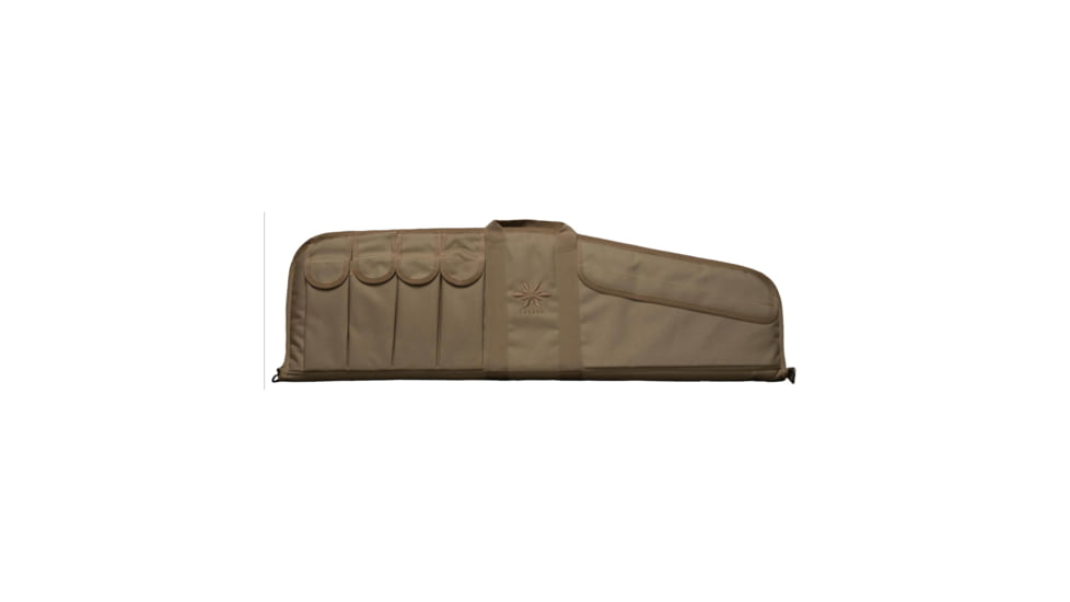 Legend Outdoor Gear Pegasus Tactical Rifle Case, Polyester Construction, 36"x2.3"x11", Dark Earth, PEG400-DE