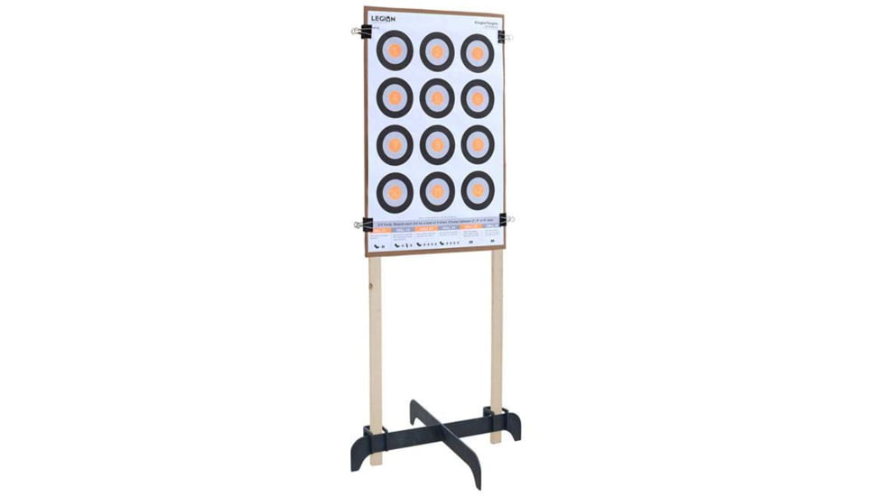 Legion Targets Legion Cross Target Stand, Black, LG-CROSS