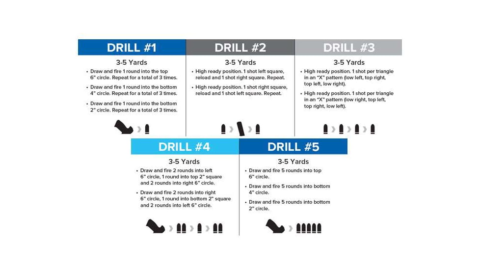 Legion Targets Max Michel Drill Paper Target 100 Pack, 23x35in, 50# White Paper, MAXM-1-100