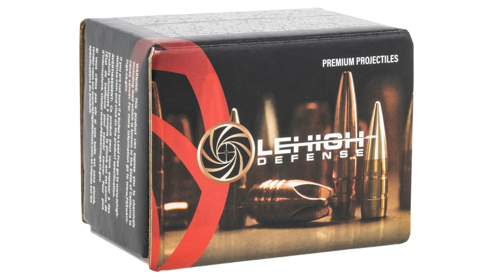 Lehigh Defense Xtreme Defense .400 Caliber 150 Grain Fluid Transfer Monolithic (FTM) Centerfire Pistol Bullets, 50 Rounds, 09400150SP