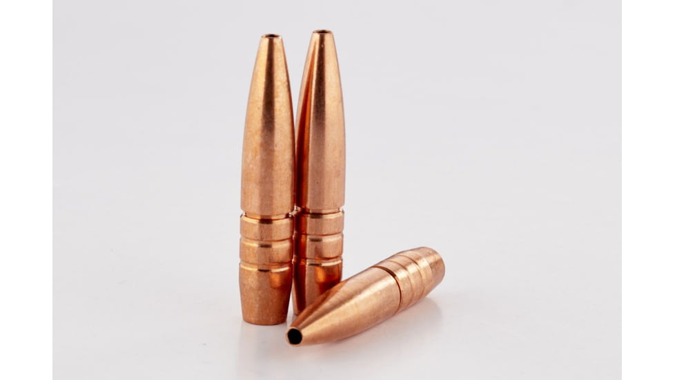Lehigh Defense .264 Caliber 130 Grain Controlled Chaos Centerfire Rifle Bullets, 50 Rounds, 05264130CuSP