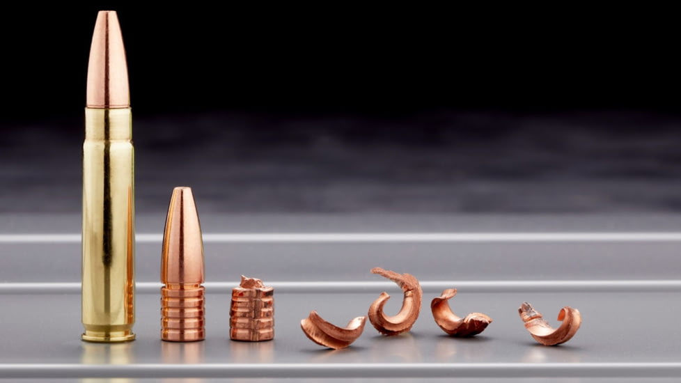 Lehigh Defense .308 Caliber 125 Grain Controlled Chaos Centerfire Rifle Bullets, 50 Rounds, 05308125CuSP