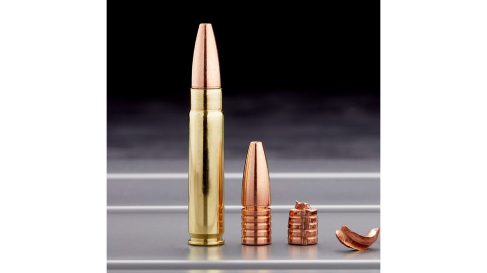 Lehigh Defense .308 Caliber 125 Grain Controlled Chaos Centerfire Rifle Bullets, 50 Rounds, 05308125CuSP