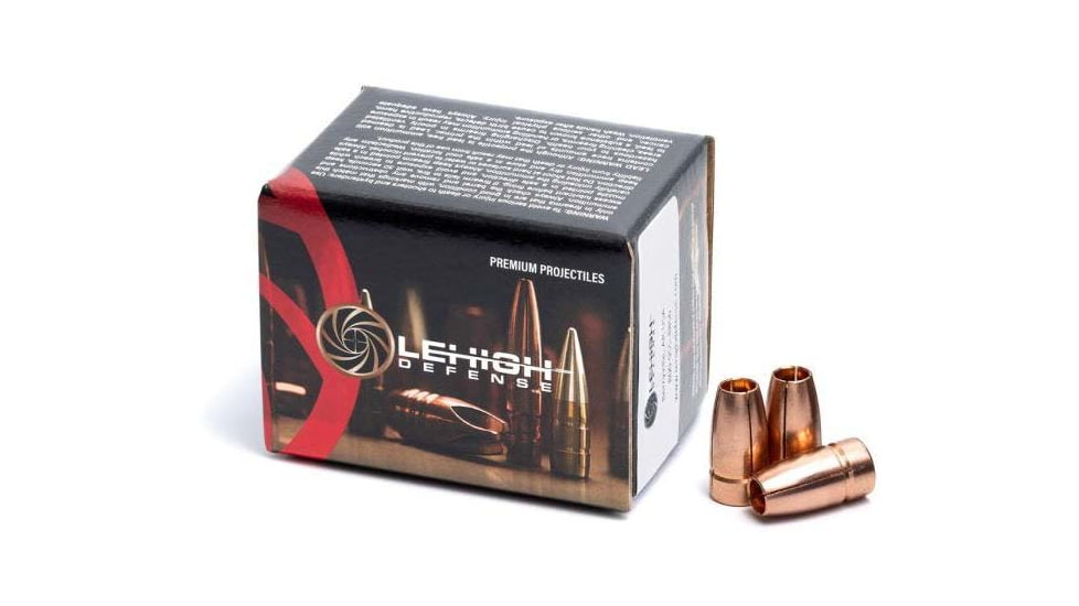 Lehigh Defense Pistol Bullets, .45 Colt, 220 Grain, Maximum Expansion, 50 Bullets, 01452220LP-452CAL