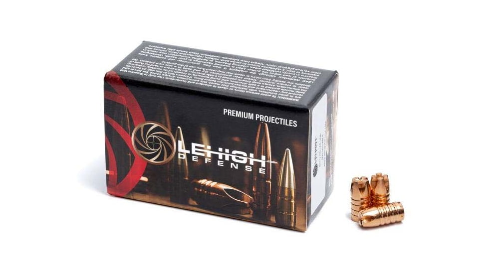 Lehigh Defense Pistol Bullets, .452 Caliber, 300 Grain, Xtreme Penetrator, 50 Bullets, 07452300SP-452CAL