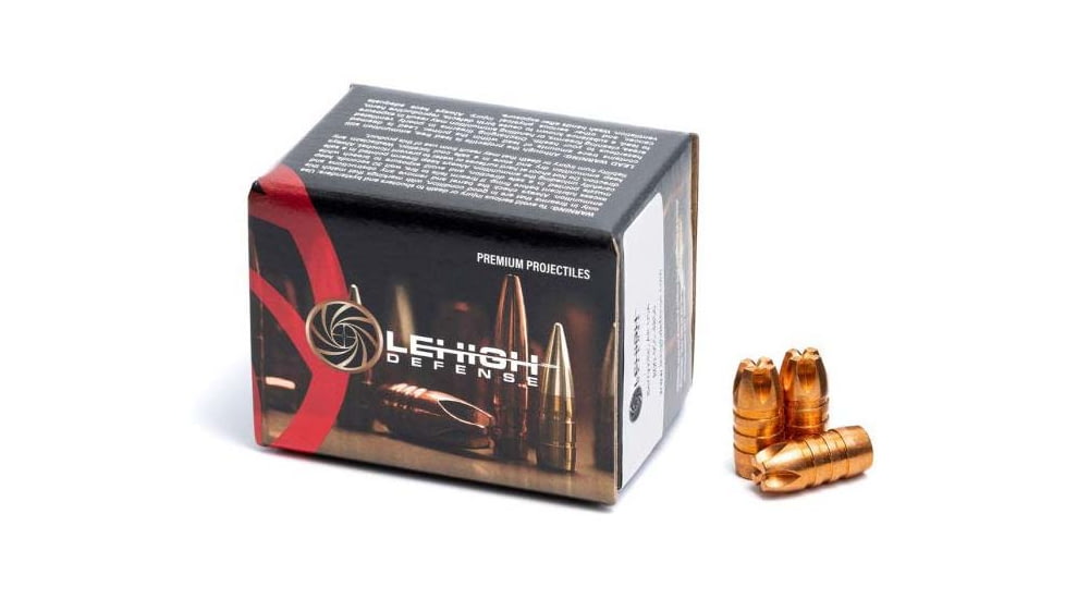 Lehigh Defense Pistol Bullets, 50 Caliber, 420 Grain, Xtreme Penetrator, 25 Bullets, 07500420SP-50CAL