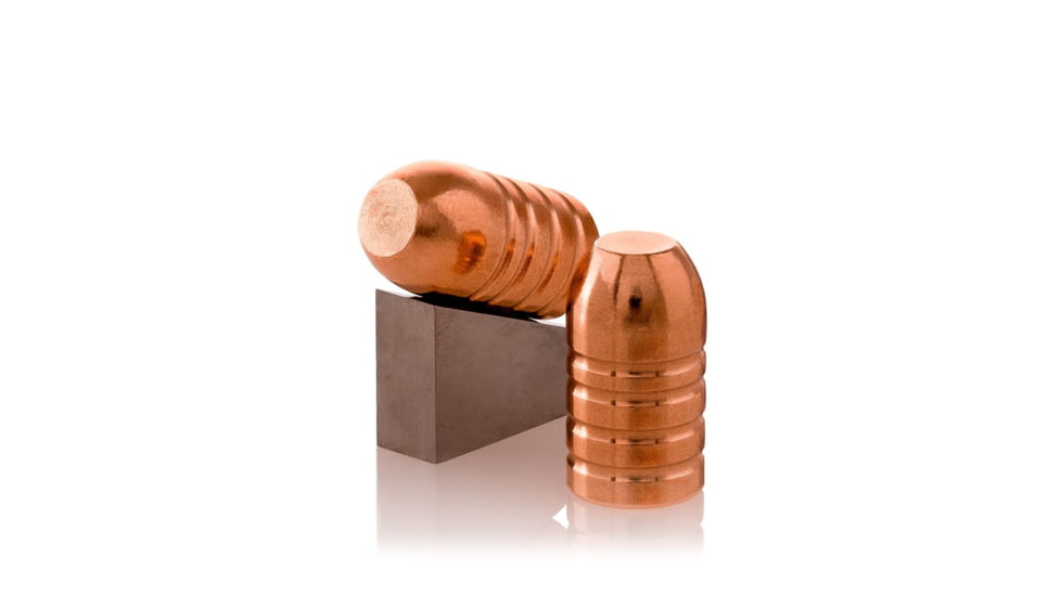 Lehigh Defense Wide Flat Nose 10mm 190 Grain Centerfire Pistol Bullets, 50 Rounds, 04400190SP