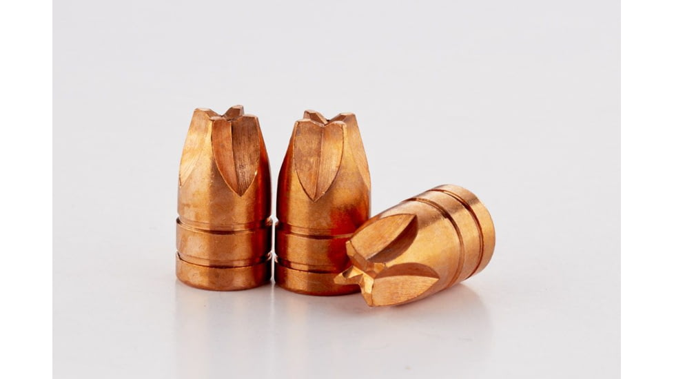 Lehigh Defense Xtreme Defense .357 Caliber 100 Grain Fluid Transfer Monolithic Centerfire Pistol Bullets, 50 Rounds, 09357100SP