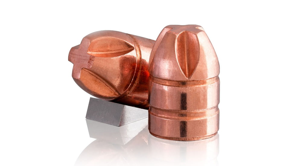 Lehigh Defense Xtreme Penetrator 10mm 140 Grain Fluid Transfer Monolithic (FTM) Centerfire Pistol Bullets, 100 Rounds, 07400140SPFC