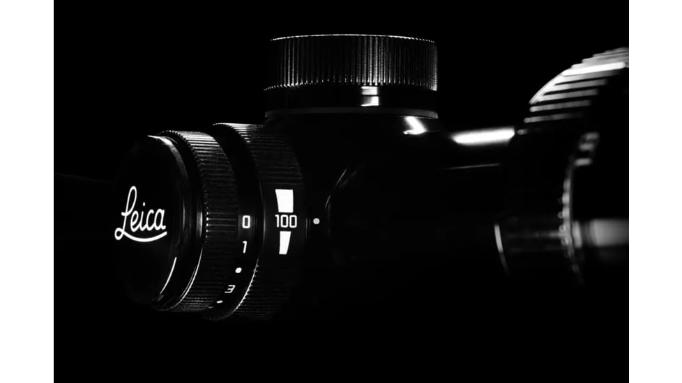 Leica 1.8-12x42i Fortis Glossy Riflescope, 30mm Tube, Second Focal Plane, L-4a, Black, 50058