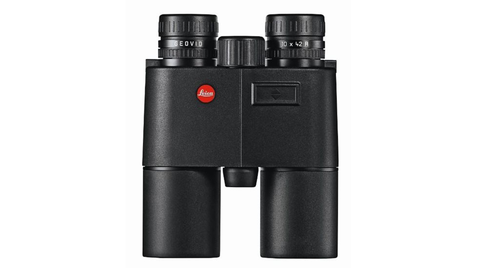 Leica 10x42 Geovid-R - Yards w/ EHR, BLK 40428