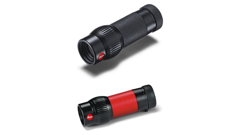 Leica 8x20 Monovid Close-Focus Monocular with Case, Black, Red