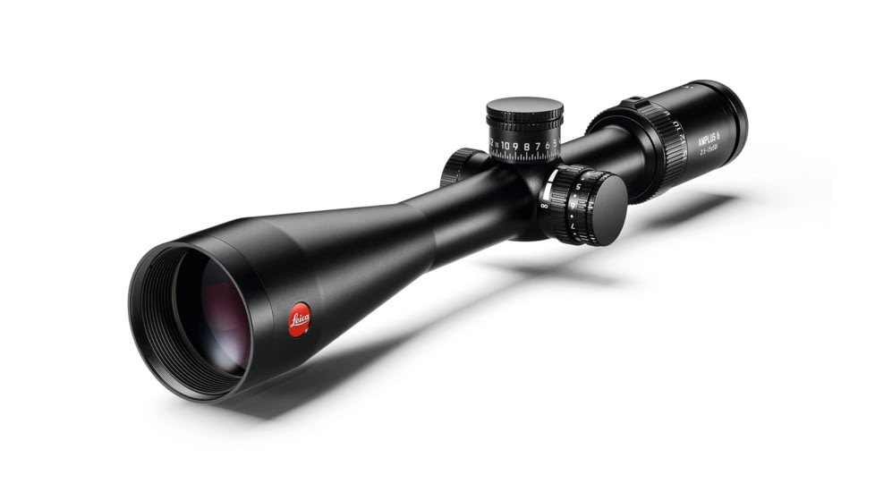 Leica AMPLUS 6 2.5-15x50i Riflescope, 30 mm Tube, Second Focal Plane, L-Ballistic 2 BDC MoA, Black, 50313