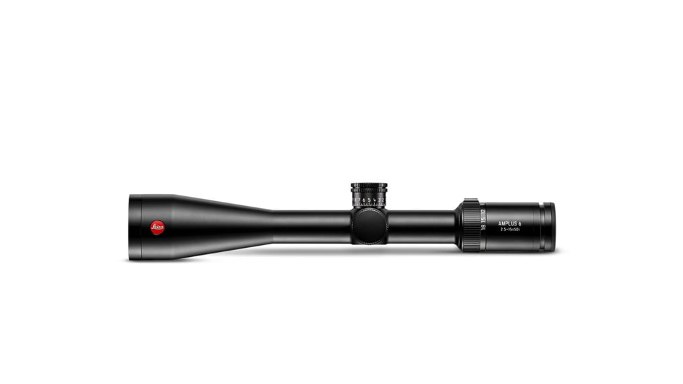 Leica Amplus 6 L-4W 2.5-15x50mm Rifle Scopes, 30mm, Second Focal Plane, Illuminated 4A Reticle, 50301