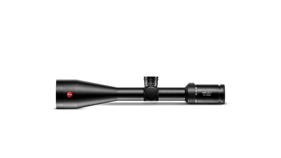 Leica Amplus 6 L-4W 2.5-15x56mm Rifle Scopes, 30mm, Second Focal Plane, Illuminated 4A Reticle, 50401