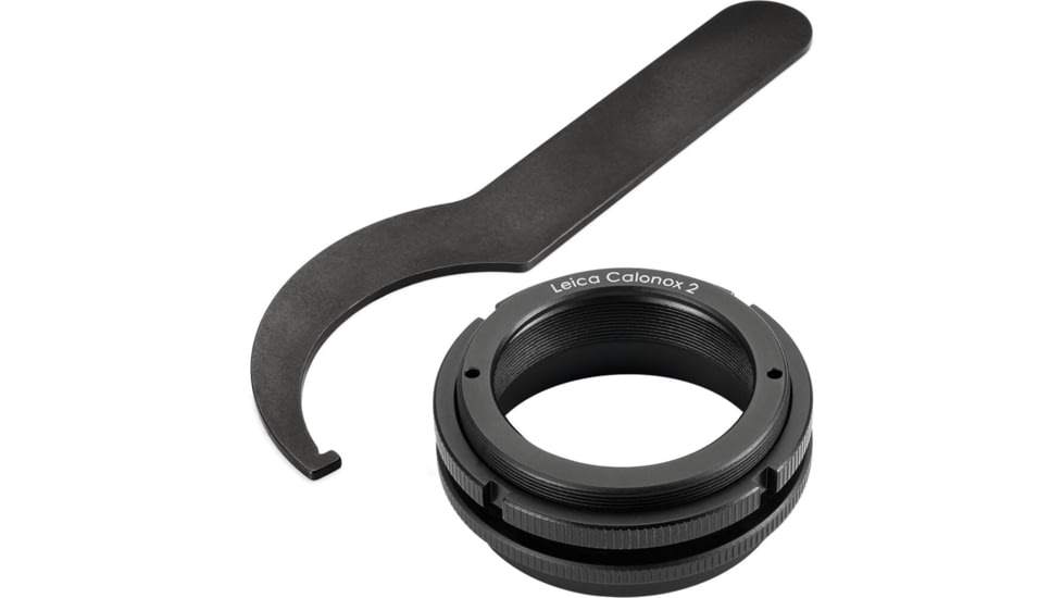 Leica Calonox 2 M43-M52x0.75 Adapter Ring, Black, 59082