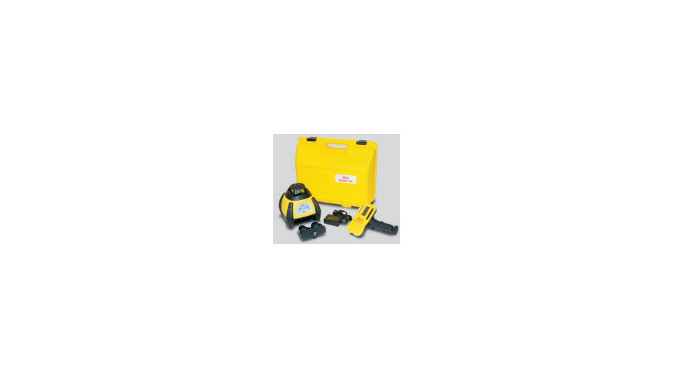 Leica Geosystems 6000732 Rugby 50 GC Construction Laser Package: Rod-Eye Pro, Re-Chargeable Batteries