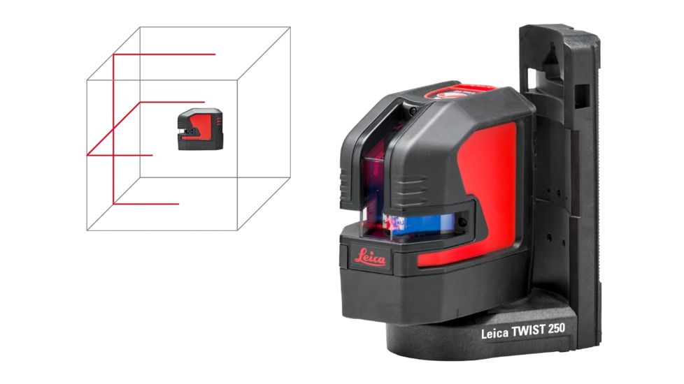 Leica Geosystems Leica Lino L2 Cross Line Laser Pro Kit, Black 864413