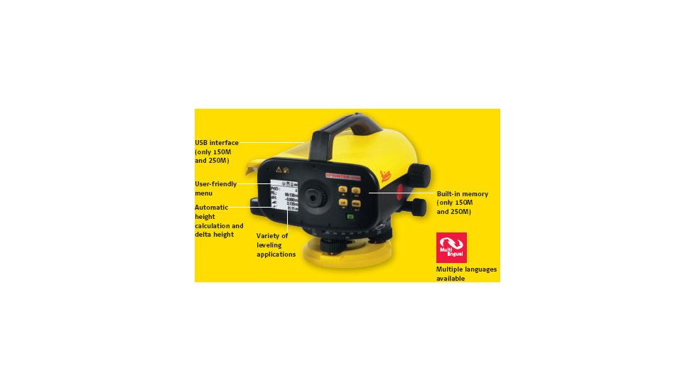 Leica Geosystem Sprinter 250 M Electronic Level Device
