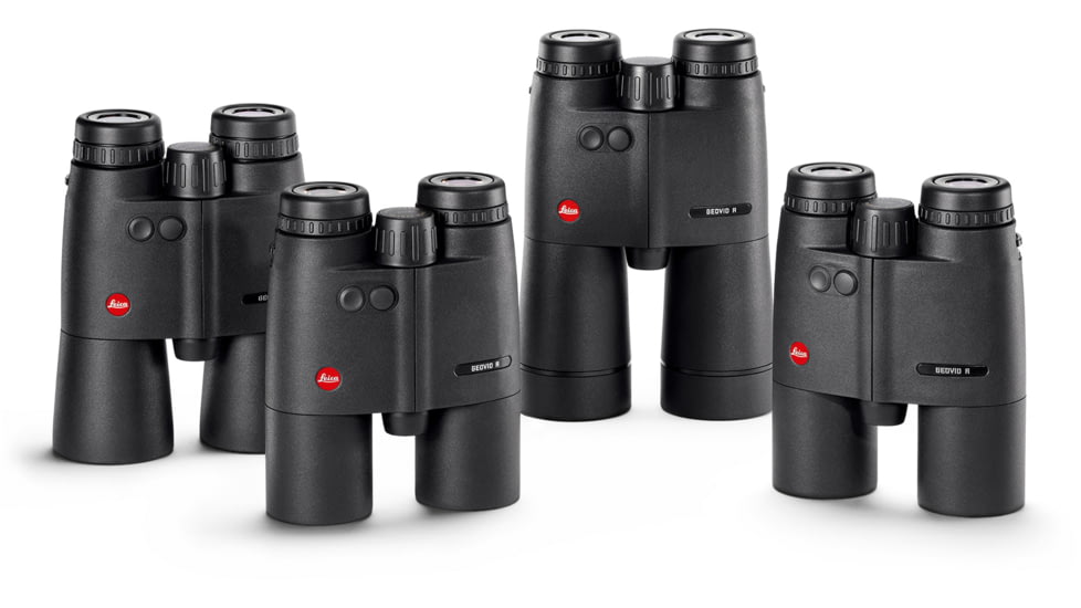 Leica Geovid R 8x42mm Rangefinder Binocular, LED, Black, 40811
