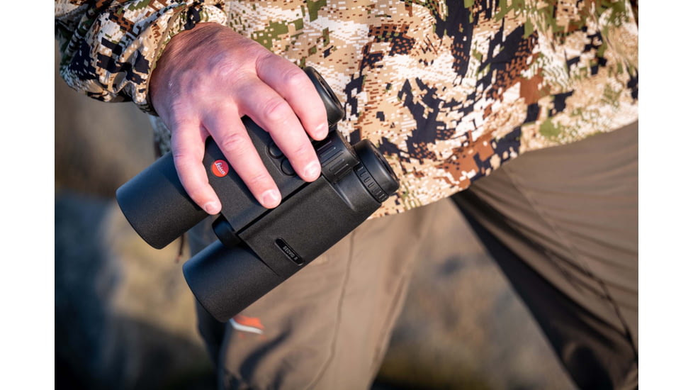 Leica Geovid R 8x42mm Rangefinder Binocular, LED, Black, 40811