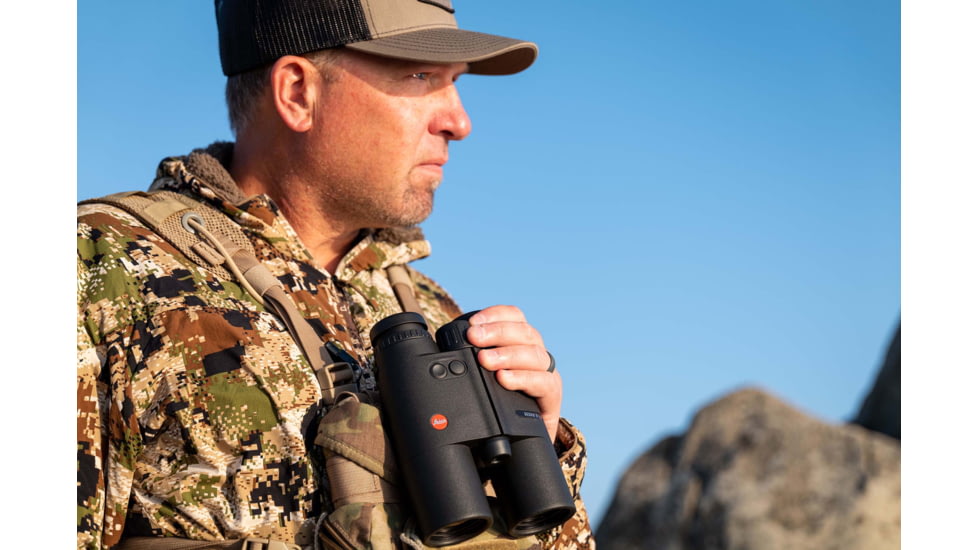 Leica Geovid R 8x42mm Rangefinder Binocular, LED, Black, 40811