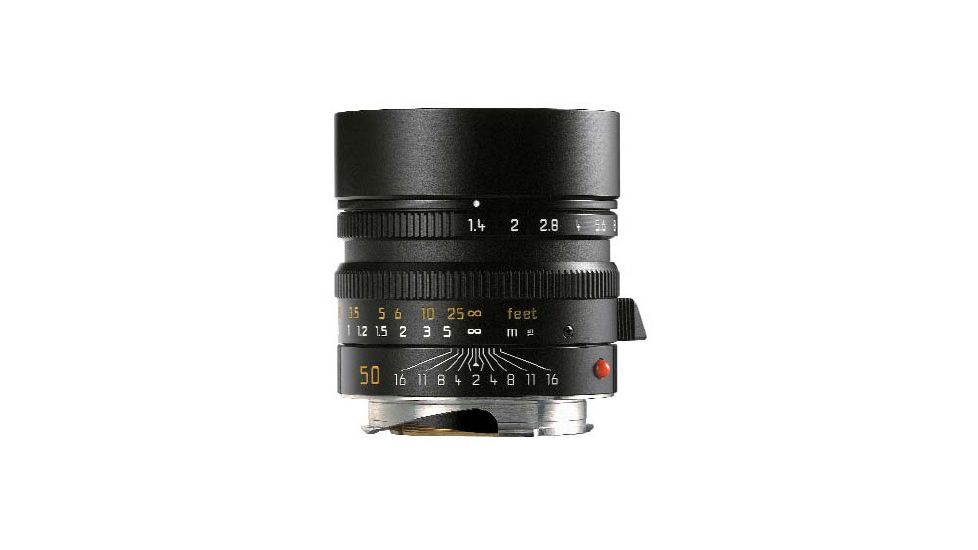 Leica 50mm SummiLux / f1.4 ASPH. Black Lens for M8 Camera 11891