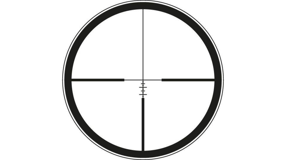 Leica Magnus 1.5-10x42 mm Rifle Scope, w/ L-Ballistic Reticle, Black, 53400