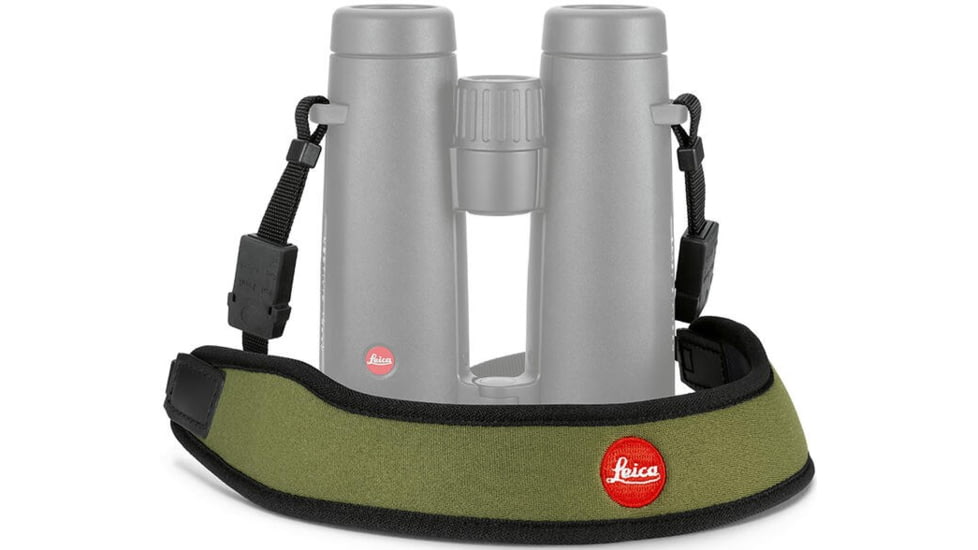 Leica Neoprene Binocular Strap, Olive Green, 42043