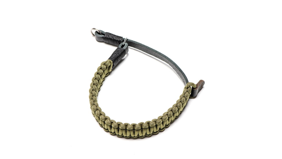 Leica Paracord Handstrap, Black/Olive, 18891