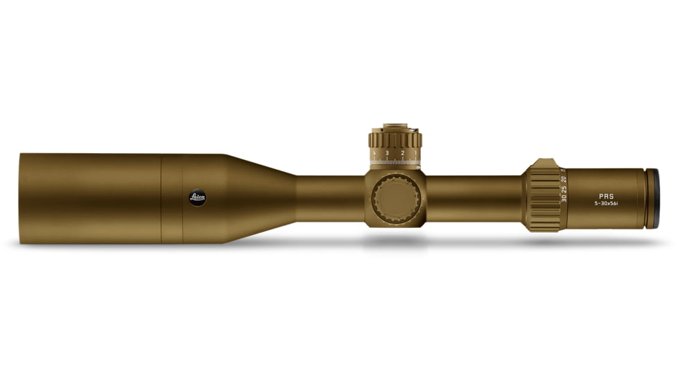 Leica PRS 5-30x56mm 34mm Tube Rifle Scope, First Focal Plane, L-PRB reticle, Flat Dark Earth, 51301