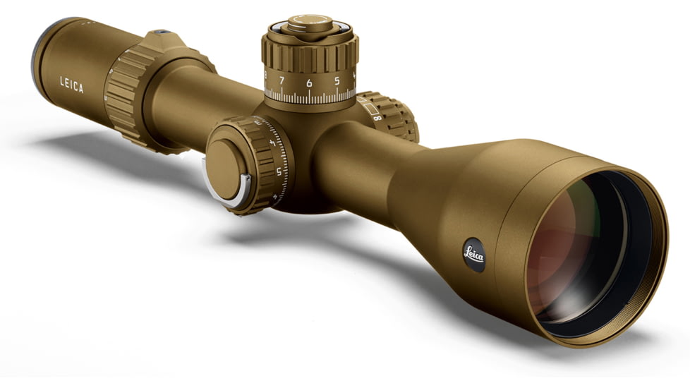 Leica PRS 5-30x56mm 34mm Tube Rifle Scope, First Focal Plane, L-PRB reticle, Flat Dark Earth, 51301