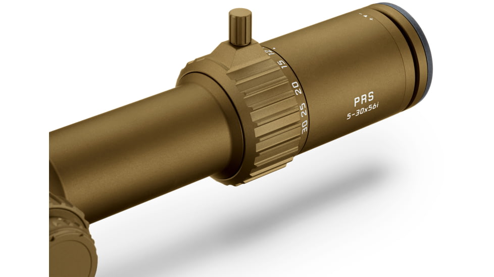 Leica PRS 5-30x56mm 34mm Tube Rifle Scope, First Focal Plane, L-PRB reticle, Flat Dark Earth, 51301