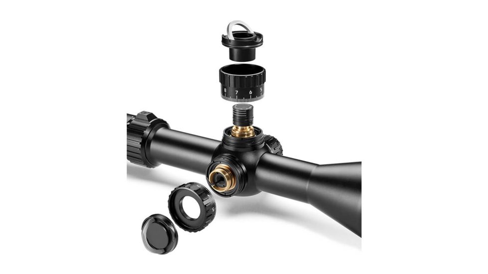Leica PRS 5-30x56mm Rifle Scopes, Tube 34mm, First Focal Plane, L-PRB Reticle, Black, 51300