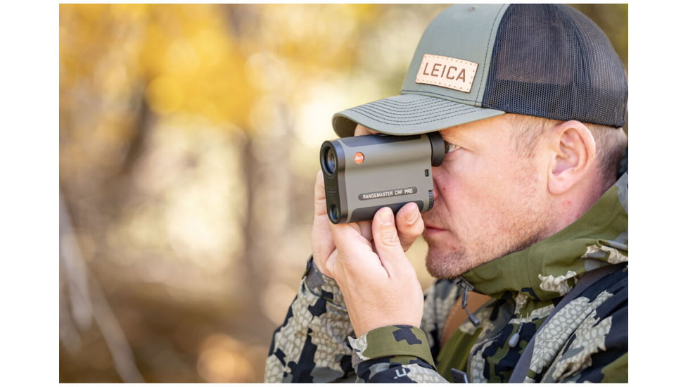 Leica Rangemaster CRF Pro Rangefinder, Black, 7x24, 40547