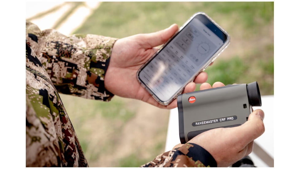 Leica Rangemaster CRF Pro Rangefinder, Black, 7x24, 40547