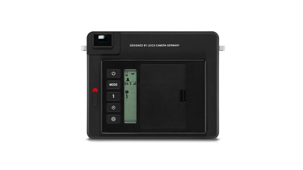 Leica Sofort, Mechanical Shutter, 0.37x, Black, 60 mm f/12.7 (34 mm in 35 mm equivalent) 19111