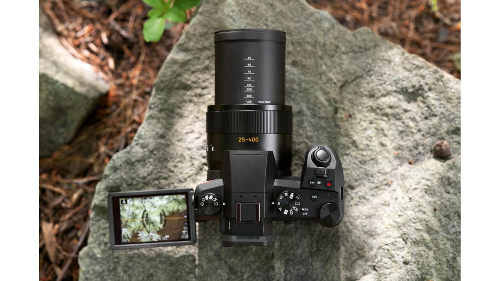 Leica V-Lux 5 Explorer Camera Set, 20MP, 1in Sensor, Black, 19165