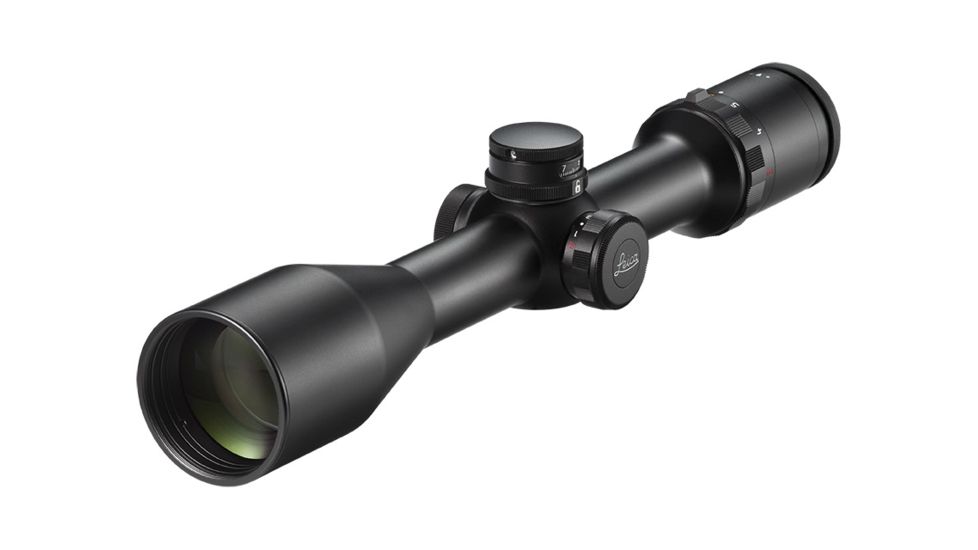 Leica Visus 2.5-10 x 42 mm i LW Rifle Scopes, w/L-4A Illuminated Dot Reticle, Matte Black, 56104