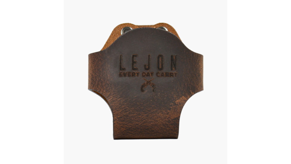 Lejon Dip Can Leather Holster, Brown, VA-582