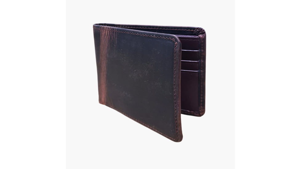 Lejon Mesa Leather Wallet, Sienna, W-108
