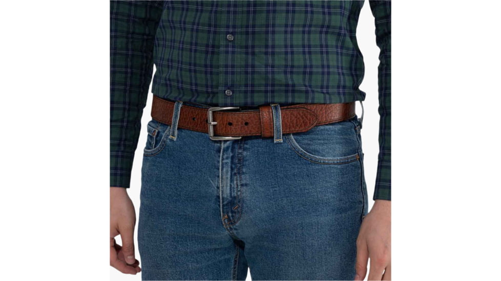 Lejon Navajo Leather Belt - Mens, Peanut, 42, VB-7053-42